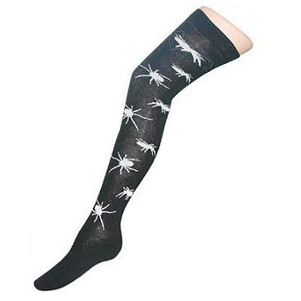 Shop Ladies socks above the knee with spiders Darkside and save big!  Benefit from the finest quality and services at low costs